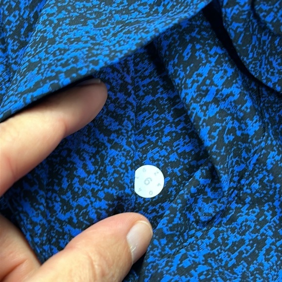 Lululemon Breakaway Short (3") Circuit Cerulean Blue Black / Black - Picture 6 of 7